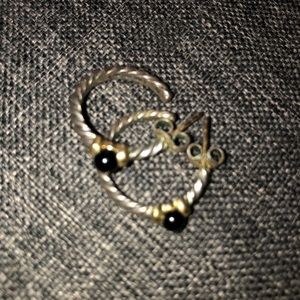 David Yurman Onyx Earrings